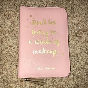 NEW too faced planner cover